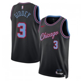 Dres Chicago Bulls Josh Giddey Nike 2025-26 City Edition Crno Swingman